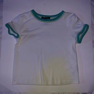 White Crop Top